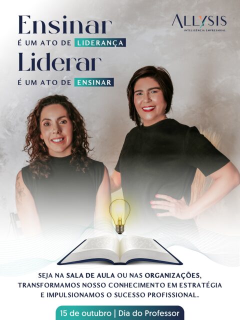 Hoje celebramos o Dia do Professor! 📖💡

E não podíamos deixar de homenagear estes profissionais tão essenciais para a formação de todos. ✨

Para nós, esta data é ainda mais especial, pois ela faz parte do nosso DNA! Acreditamos que o conhecimento é mais do que uma ferramenta, é a base que nos move para impulsionarmos organizações rumo ao crescimento empresarial! 🚀

☑️ Com uma trajetória sólida e experiência que combina atuação no mercado e cerca de 20 anos de atuação no ensino superior, nossa liderança, que é composta pelas profissionais Márcia Pimenta @mapfa e Viviane Maia @viviane.maia.1614, une o olhar analítico acadêmico à vivência prática da gestão empresarial, transformando experiência em estratégia e aprendizado em resultado. 💼

Aqui, em cada projeto utilizamos metodologia científica para a elaboração do relatório diagnóstico, o que traz consistência aos dados, e também ao longo de todo o trabalho, o que torna-se um diferencial da nossa consultoria. Ciência, teoria e práticas aliados para se alcançar melhores resultados.

Porque ensinar é inspirar, e liderar é continuar aprendendo! ✨

Feliz dia a todos os professores! 👩🏻‍🏫
Vocês merecem todo o nosso reconhecimento.
15 de outubro | Dia do Professor

#DiaDoProfessor #GestãoComPropósito #LiderançaInteligente #CulturaOrganizacional #ConsultoriaEmpresarial #AprendizadoContínuo #AllysisInteligênciaEmpresarial