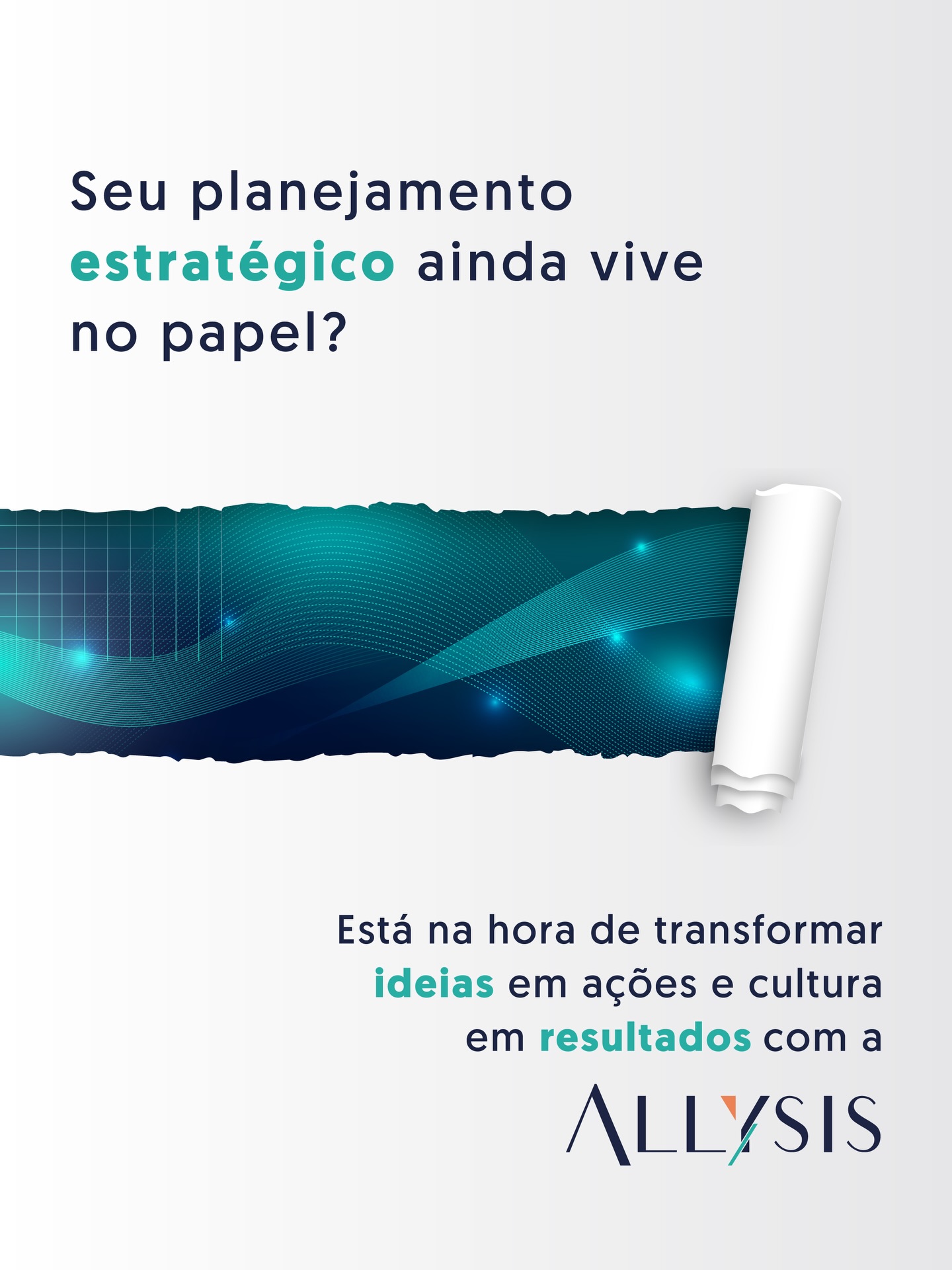 Empresário(a): lugar de planejamento não é no papel. 🌐

É a estratégia certa que deve direcionar decisões, movimentar objetivos e sustentar resultados.

❕Quando a liderança permanece no campo das ideias, a execução se perde, a cultura enfraquece e o crescimento empresarial deixa de avançar.

É aí que entra a atuação estratégica assertiva:
☑️ Com nossa consultoria empresarial, conectamos diagnóstico, planejamento, processos e comportamento organizacional, transformando ideias em ações e cultura em resultados! 💡

☑️ Por meio da nossa metodologia científica e análise profunda in loco do ambiente interno e cultura organizacional, você conquista uma verdadeira visão global da sua empresa.

☑️ Atuamos de forma integrada para que o planejamento estratégico seja vivido pela liderança e pela equipe, não apenas documentado.

O ano de 2026 se anuncia.
É hora de tirar o plano da gaveta e
colocar a estratégia em movimento!

Fale conosco e vamos juntos! 🚀
🔗 Link na BIO.

#businessintelligence #consultoriaempresarial #gestãoestratégica #diagnósticoempresarial #planejamentoestratégico #AllysisInteligênciaEmpresarial